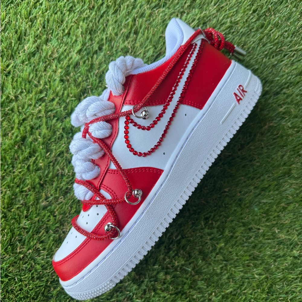 Nike Air Force 1 Custom W Sz 8.5, Y7 - Picture 4 of 6